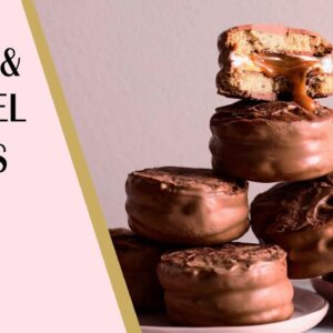 Chocolate Lemon & Caramel Wheels (Full Recipe) | Kirsten Tibballs