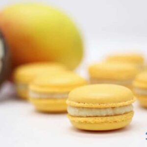 Learn how to make Coconut & Mango Macarons | Savour Online Classes