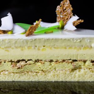 Pineapple, Coconut & Pistachio Entremet - Savour Online Classes