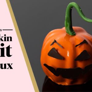 Spooky Pumpkin Petit Gateaux | Full Recipe | Kirsten Tibballs