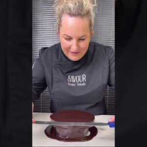 Chocolate tart! 🤤Very simple yet delicious!