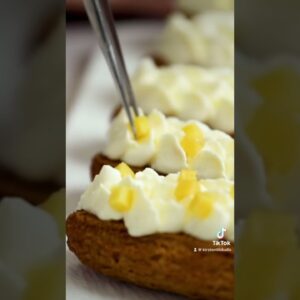 Mango Eclairs! Absolutely delicious 🥭