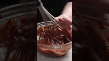 Creating Satisfying ASMR Desserts: Chocolate, Raspberry & Coconut Shortbread Stack #asmrfood
