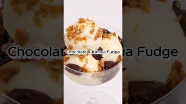 Kahlua Choc Fudge Ice Cream Sundae Recipe #fyp #shorts #icecream #recipe