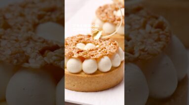 Banana, Passionfruit & Sesame Tart