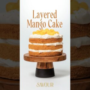 Layered Mango Cake 🥭
