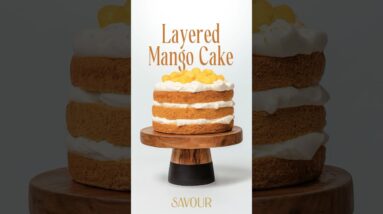 Layered Mango Cake 🥭