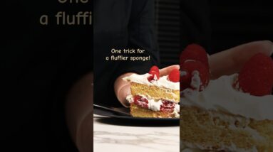 One Trick For a Fluffier Sponge Cake!