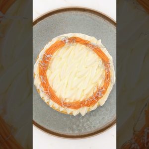 Mandarin, Vanilla & Almond Tart