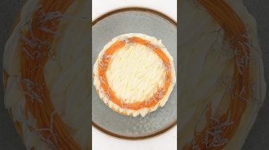 Mandarin, Vanilla & Almond Tart
