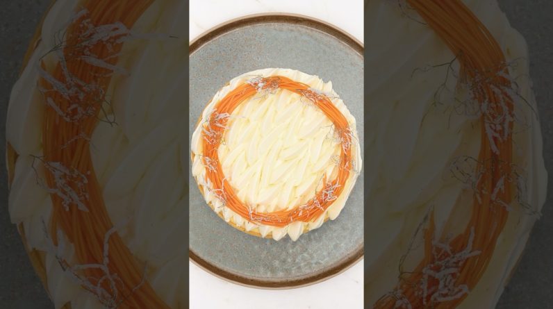 Mandarin, Vanilla & Almond Tart
