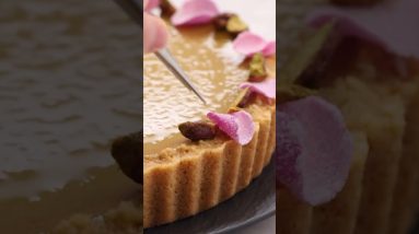 Pistachio & Rose Tart – Simple, Stunning, and a Little Bit Fancy