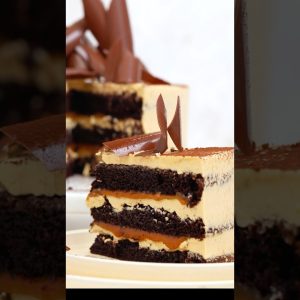 This Cake Has It All: Chocolate, Coffee, and Caramel