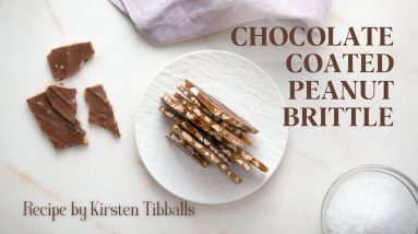 The BEST Chocolate Peanut Brittle You’ll Ever Make | Full Recipe