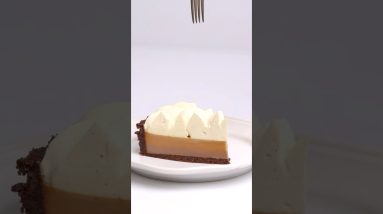 Chocolate Tart with Caramel Creme & Vanilla Chantilly!