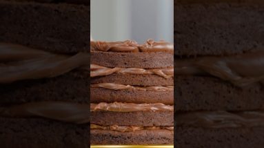 The Ultimate 6-Tier Chocolate Layer Cake Recipe 🍫
