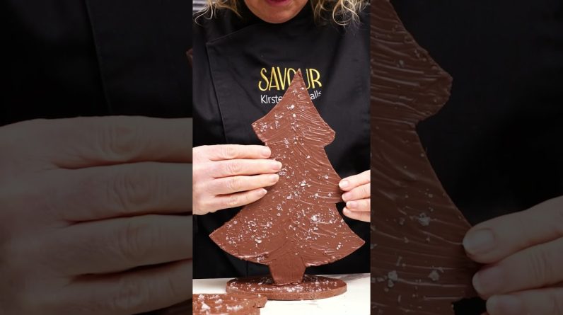Edible Christmas Tree Recipe | Chocolate & Peanut