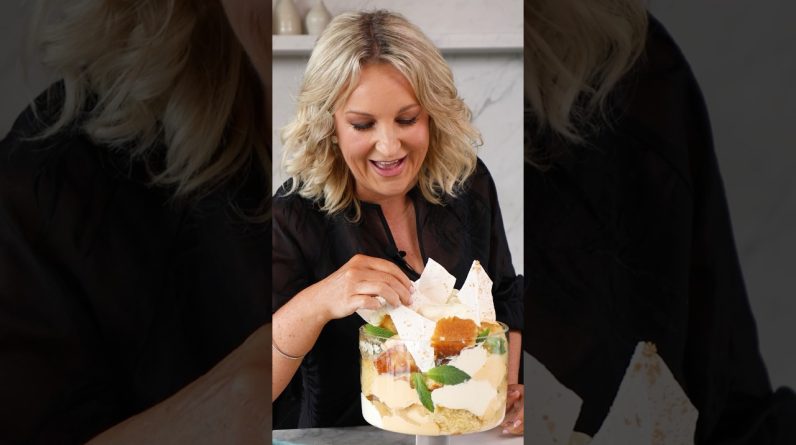 Mojito-Inspired Trifle with Lime & Mint Recipe!