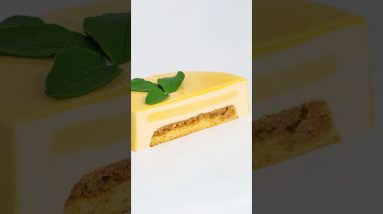 My Lemon Olive Oil Entremet!