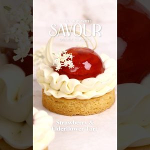 My Strawberry & Elderflower Tart