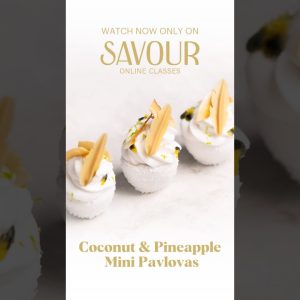 Mini Pineapple & Coconut Pavlovas