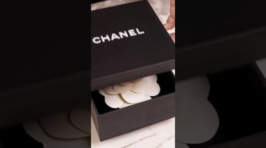 I Made a Chanel Box Out of Chocolate (and a Chocolate Camellia Flower!)