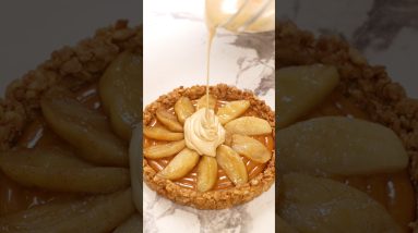 My Caramelised Apple & Caramel Tart