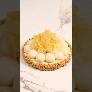 Sauteed Apple, Brown Butter Mousse & Caramel Tart