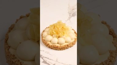 Sauteed Apple, Brown Butter Mousse & Caramel Tart