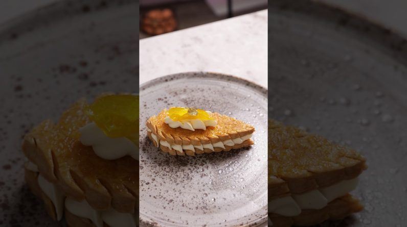 Yuzu & White Chocolate Mille-Feuille Recipe